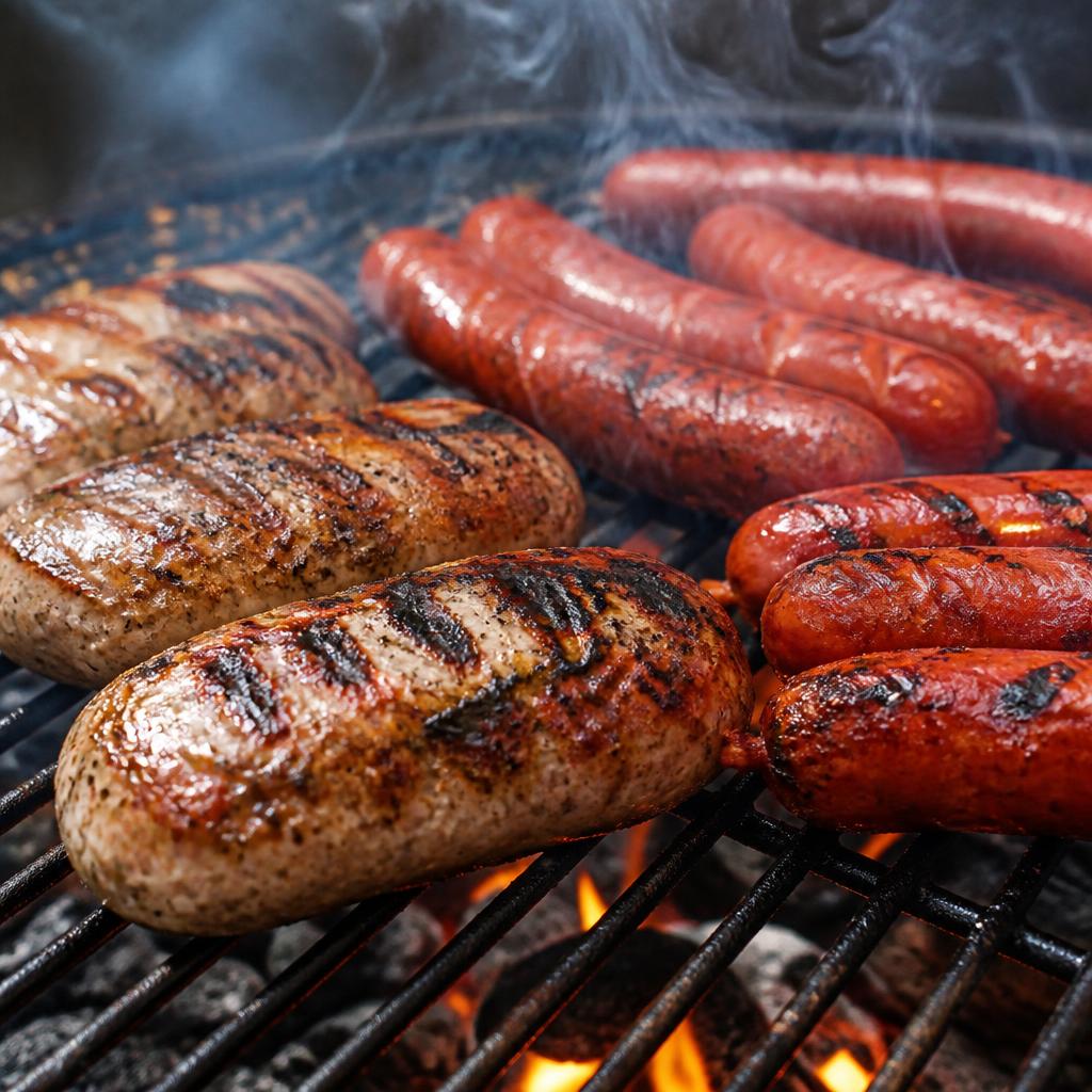 Grilled Sausages